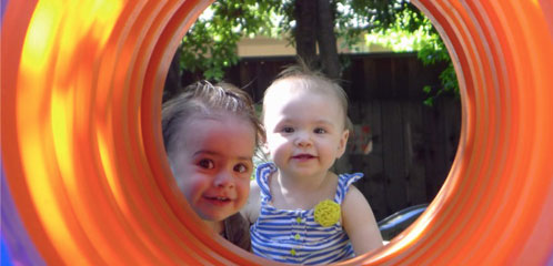 Some children playing